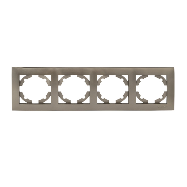 Купить EKF PROxima Валенсия Рамка 4-местная кашемир