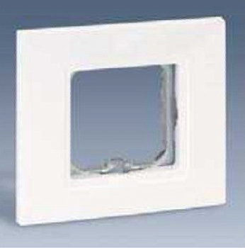 Simon 27 Play Белая Рамка 1-ая для вставки декоративной 2701610-030