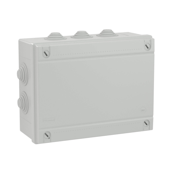 Купить DKC Коробка ответвит. с 10 кабельными вводами д.40мм, IP55, 300х220х120мм