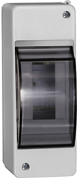 IEK KREPTA 3 Корпус пластиковый  КМПн 2/2IP30 белый откр.монтаж