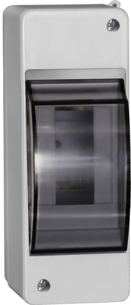 IEK KREPTA 3 Корпус пластиковый  КМПн 2/2IP30 белый откр.монтаж