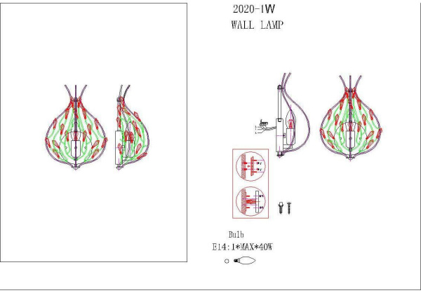 Купить Favourite Batun Светильник настенный золотисто-коричневый металл, прозрачный хрусталь высшего качества 1*E14*40W 2020-1W