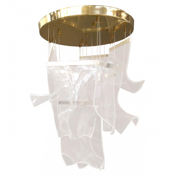 Kink Light 08035-10A,33 Подвес Лиора золото d50 h250 Led 100W (3000K)