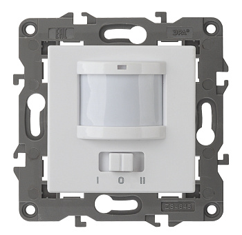 ЭРА 14-4103-01 Elegance Белый Датчик движения 2-проводной, 180-240В, 200Вт