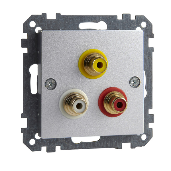 Купить SE Merten SM Механизм аудио/видео розетки (MTN4351-0460)