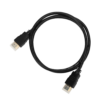 PROconnect Шнур HDMI - HDMI с фильтрами, длина 1 метр (GOLD) (PE пакет) 17-6202-6