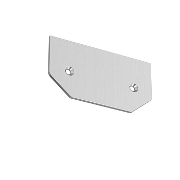 Maytoni Single phase track system Серебро Аксессуар для трекового светильника TRA001MPEC-11S