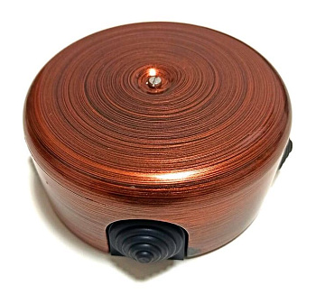 BIRONI Лизетта Пластик Медный век Распред.коробка 110*35мм (4 ввода в комплекте) B1-522-16-K