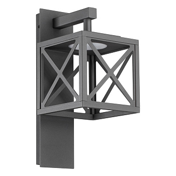 Novotech 358447 STREET NT20 156 темно-серый Ландшафтн.настен.светильник IP54 LED 4000K 10W 100-240V DANTELA