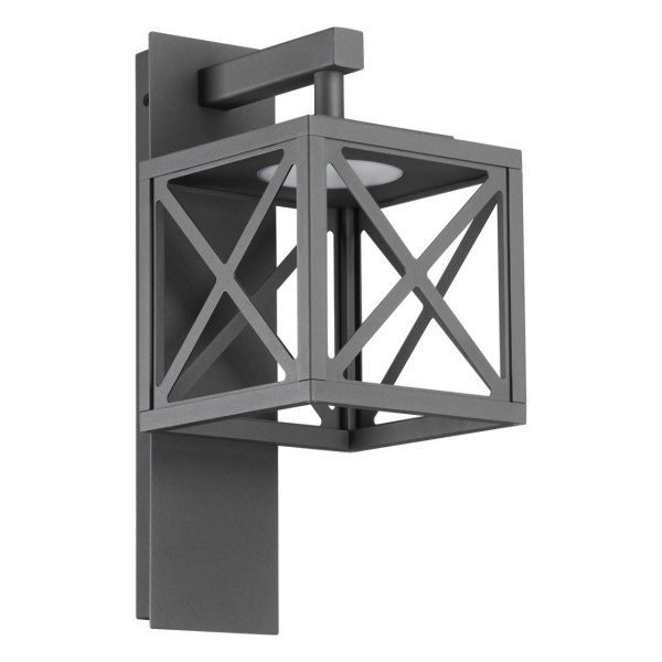 Novotech 358447 STREET NT20 156 темно-серый Ландшафтн.настен.светильник IP54 LED 4000K 10W 100-240V DANTELA