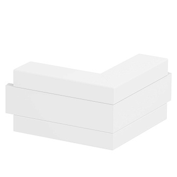 OBO Bettermann Угол внешний кабель-канала Rapid 45-2 нерегулируемый 53x100 мм, ПВХ, белый 6113040