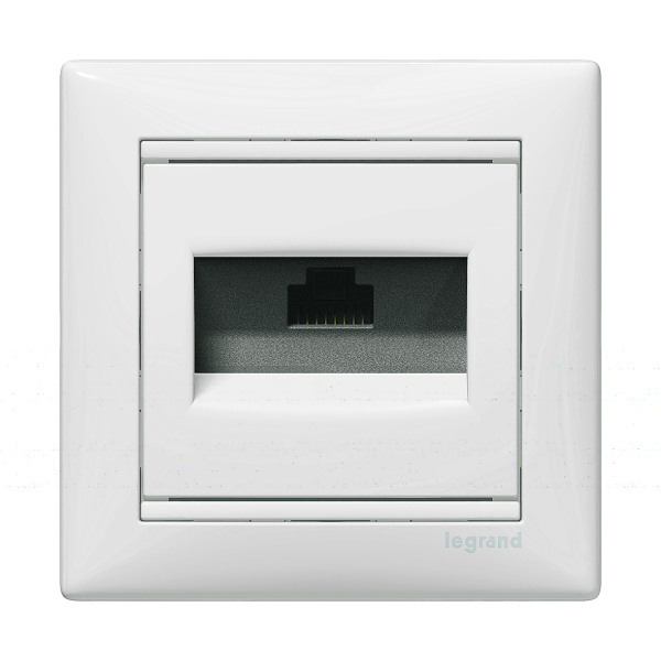 Купить Legrand Valena Бел Розетка комп(RJ45) 1-ая 5 кат UTP 774230