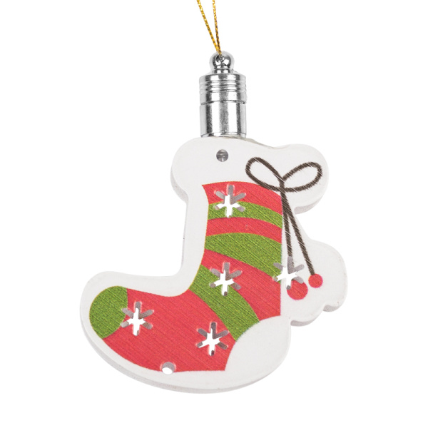 NEON-NIGHT Фигурка подвесная "Новогодний носок" RGB 8*6 см 501-099