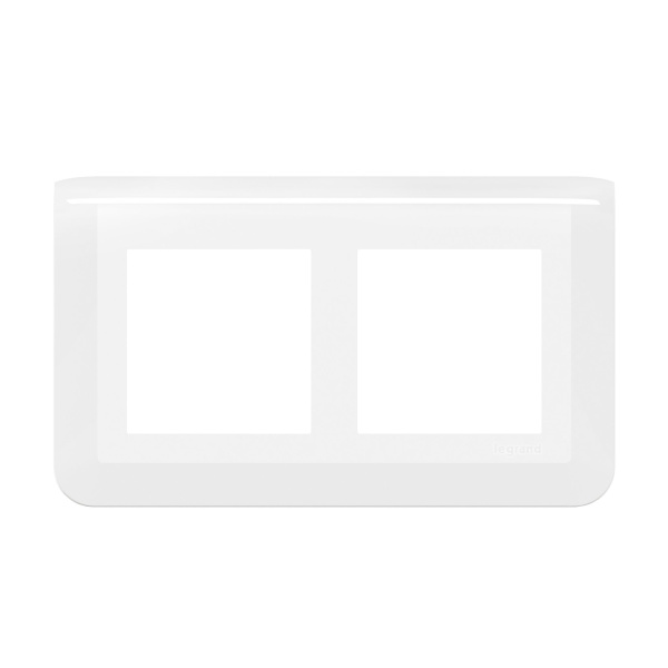 Купить Legrand Mosaiс Рамка специальная - Программа Mosaic - 2x2 модуля - 57 мм - белая 078864L