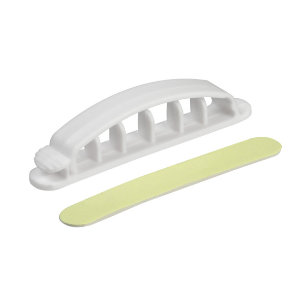 SE Unica System+ Белый Фиксатор кабеля (комплект 5шт) INS61209