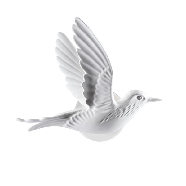 Odeon Light 4310/3WLA HIGHTECH ODL22 155 белый гипс Настенный светильник IP20 LED 3W 122Лм 3000K COLOMBELLA