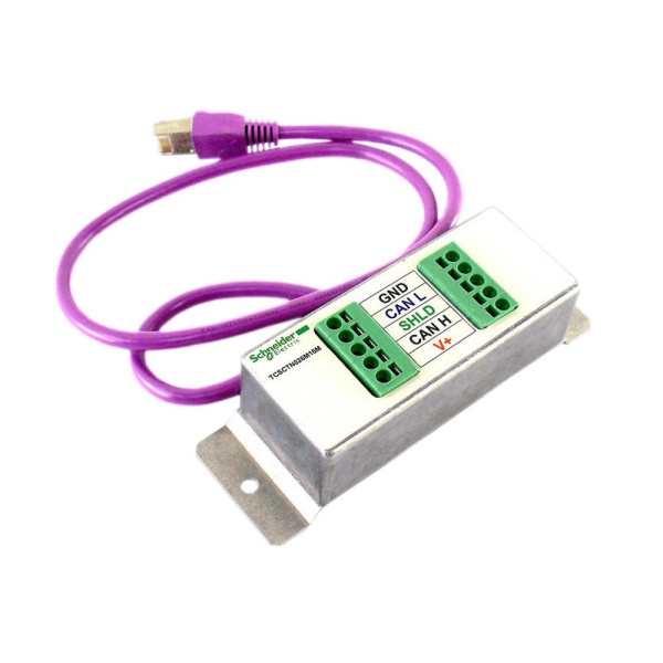 Купить SE Разветвитель сети CANopen RJ45-2 пруж. клеммы (TCSCTN026M16M)