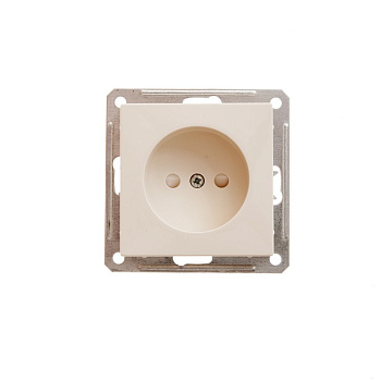 Systeme Electric Wessen 59 Беж Розетка б/з