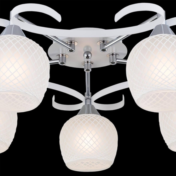 Купить Citilux CL171151 Сюзи Белая+Хром Светильник Люстра