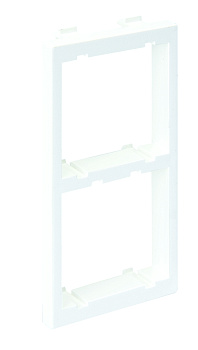 Simon Connect Графит Адаптер вертикальный на 2 модуля K45 45х45мм, Cima-модуль 52x108 мм S62-14