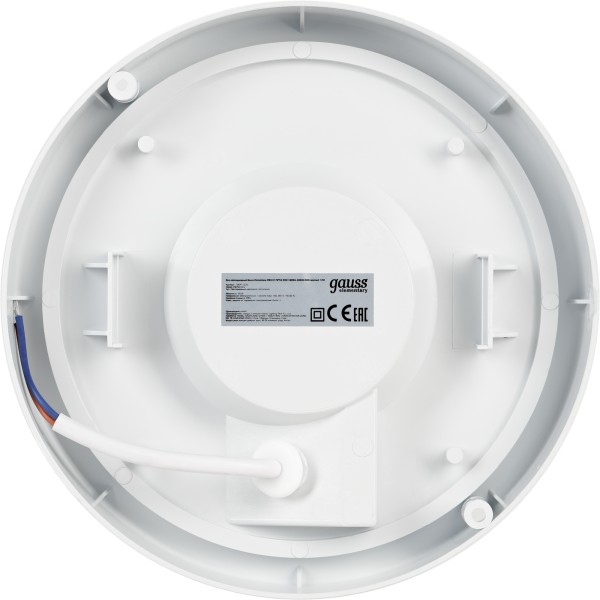 Купить Gauss Светильник ЖКХ Elementary круг 20W 1620lm 4000K 160-260V IP65 D175*52мм белый LED 126411220