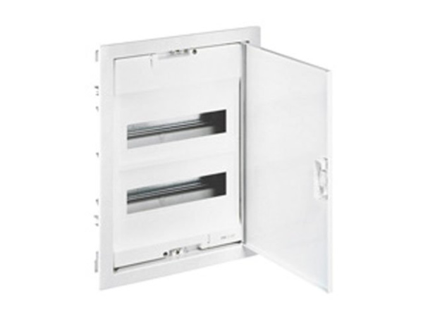 Legrand Nedbox Шкаф встраиваемый 24+4М белая дверь 001412