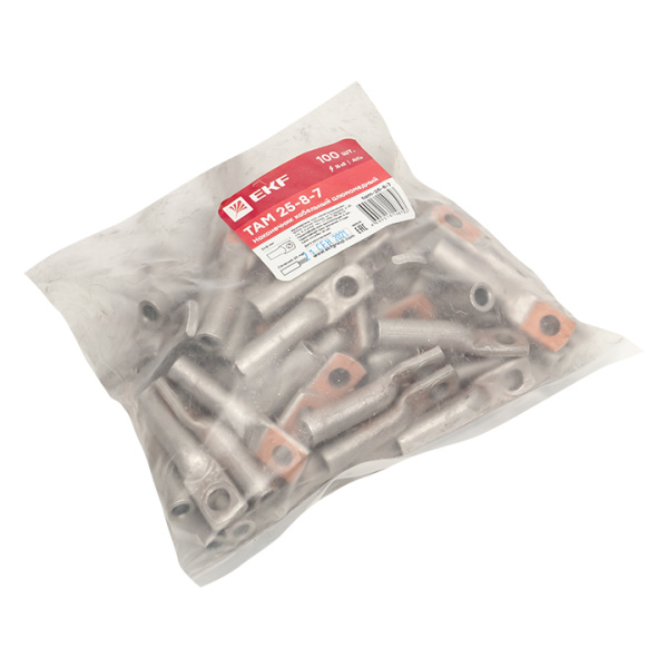 Купить EKF PROxima Наконечник алюмомедный ТАМ 25-8-7