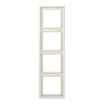 JUNG LS 990 Бежевая Рамка 4-ая LS984W