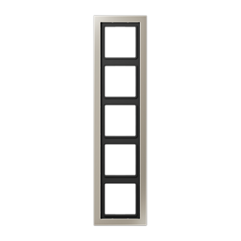 JUNG LSD Edelstahl Рамка 5-ая (лакированный) ESD2985-L