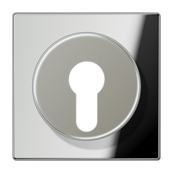 JUNG Крышка к выключателю для замочного механизма полированный хром GCR2928