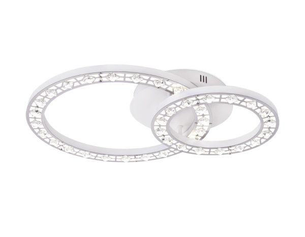 Ambrella Потолочный светодиодный светильник с пультом FA160 WH белый 64W 600*440*120 (ПДУ РАДИО 2.4)