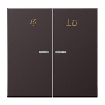 JUNG Клавиша для гостиничных выключателей 505KO5VEUM24 или 505KO5VEUM230, Dark ALRUKO5MD