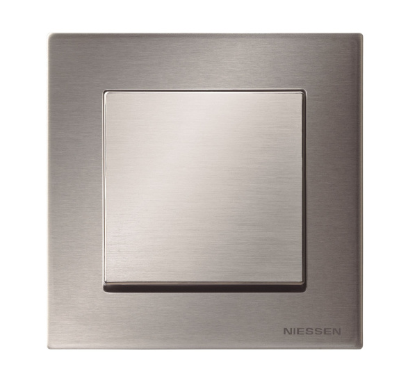 Купить ABB SKY Нержавеющая сталь Рамка 1-постовая 2CLA857100A1401