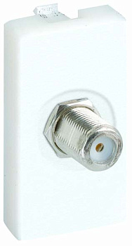 Simon Connect Графит Плата с разъёмом SAT мама , пайка, 22,5х45мм K102C-14