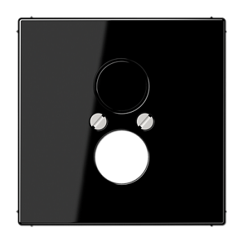 JUNG KNX Черная Kрышка для 2-х акустических гнезд LS962SW