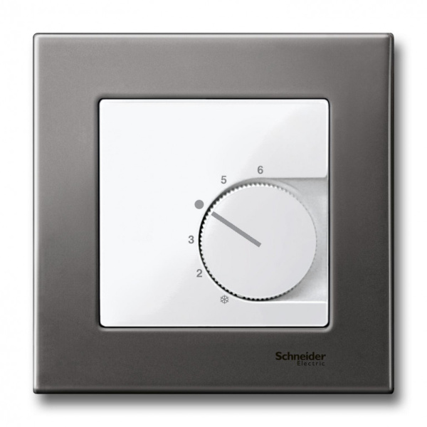 Купить SE Merten SM Бел глянец Накладка термостата комнатного (Мех.536400,536401) MTN534719