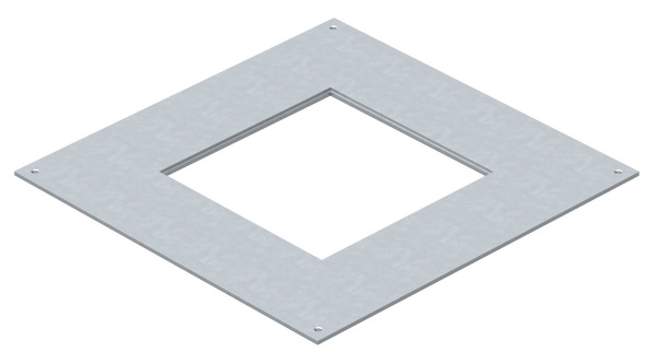 OBO Bettermann Крышка монтажного основания UZD250-3 для лючка GES4 (сталь) 7400459