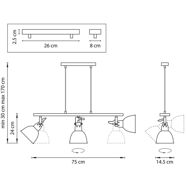 Купить Lightstar Подвес Acrobata Lightstar 761130