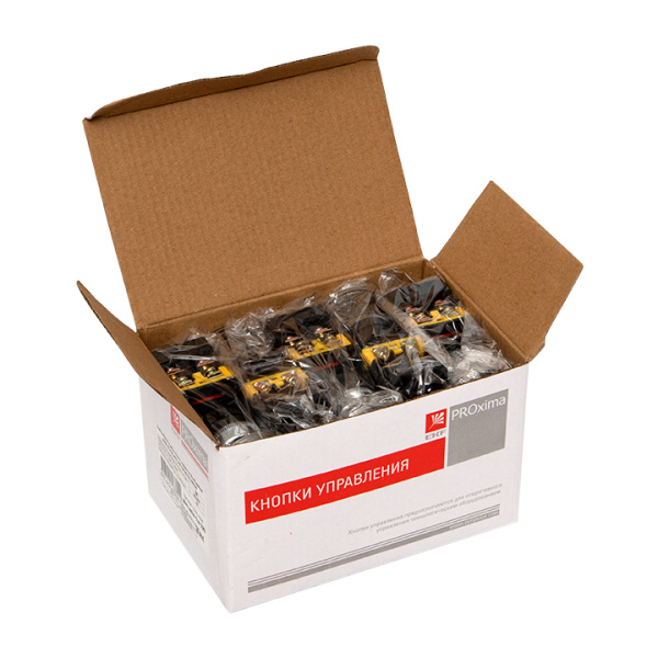 Купить EKF PROxima Кнопка AELA-22 белая с подсветкой NO+NC 220В Грибок