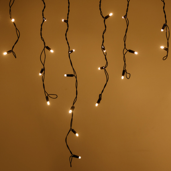 Arlight Светодиодная гирлянда ARD-EDGE-PRO-4000x600-BLACK-128LED-STD WARM (230V, 8W) (Ardecoled, IP65) 026025