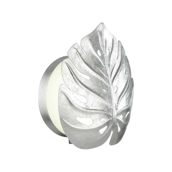 Купить Odeon Light 4865/1WA MODERN ODL_EX22 44 серебристый/белый/стекло Бра G9 2*5W JUNGLE