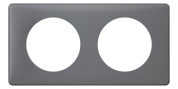 Legrand Celiane2 Перкаль фиолетовая Рамка 2-я (2+2 мод) 066732