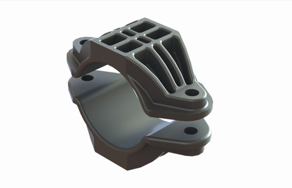 EKF Одиночное кабельное крепление D 125-150 мм