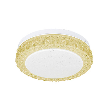 Citilux CL715R122 Kристалино Слим Желтый Светильник Наст-Потол