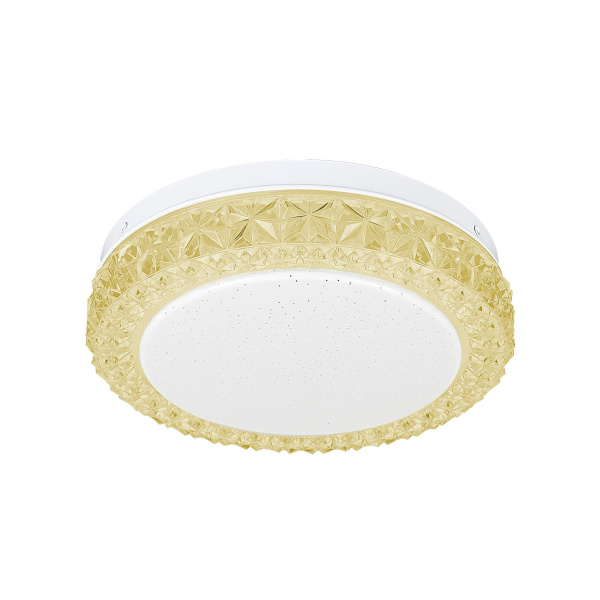 Citilux CL715R122 Kристалино Слим Желтый Светильник Наст-Потол