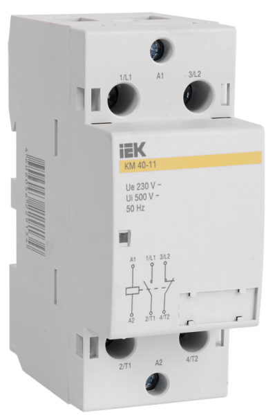 IEK Контактор модульный КМ63-11 AC MKK10-63-11