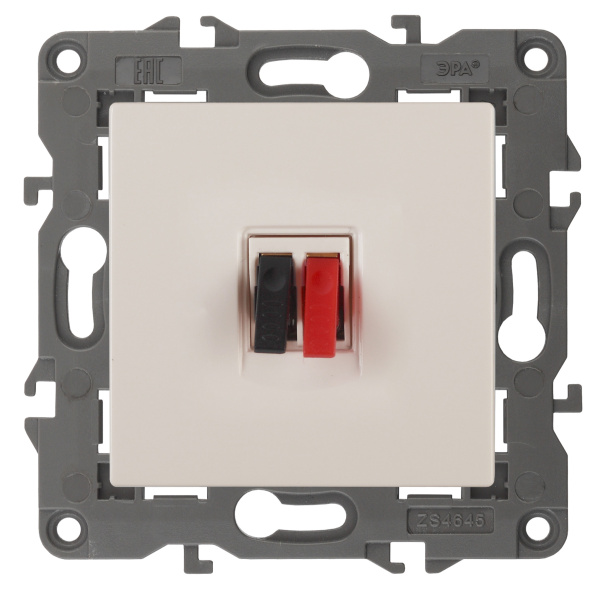 ЭРА 14-3111-02 Elegance Сл.кость Розетка Аудио одиночная