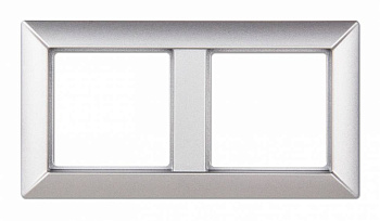 JUNG EcoProfi Алюминий Рамка 2-ая EP482AL