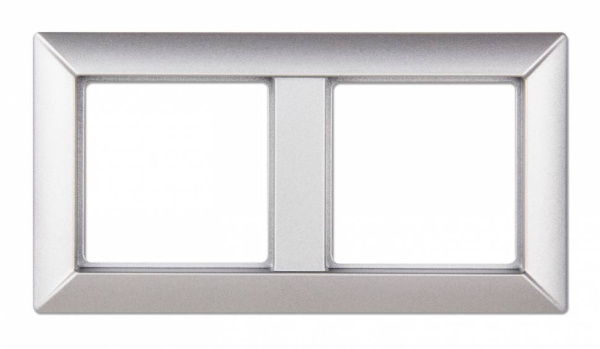 JUNG EcoProfi Алюминий Рамка 2-ая EP482AL