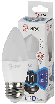 ЭРА LED B35-11W-840-E27 (диод, свеча, 11Вт, нейтр, E27)
